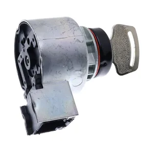 Ignition Starter Switch with Keys 6C040-55412 15248-63590 for Kubota D722 D902 Z482 688 688Q Engine — 2