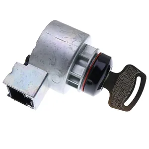 Ignition Starter Switch with Keys 6C040-55412 15248-63590 for Kubota D722 D902 Z482 688 688Q Engine — 3