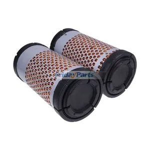 2 Pieces Outer Air Filters 6C060-99410 6A100-82630 for Kubota U15 U17 U25S K008-3 KX41-3 B2100D B2400D B2630HSD B7510D — 3