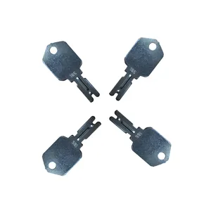 4 Pcs For Clark Crown Gradall Gehl Hyster Komatsu Yale #166 Forklift Ignition Key