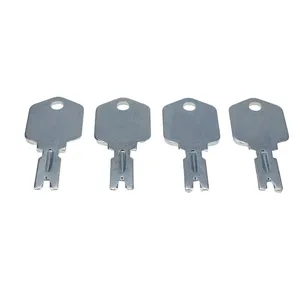 4 Pcs For Clark Crown Gradall Gehl Hyster Komatsu Yale #166 Forklift Ignition Key