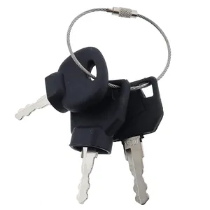 3 Pcs Ignition Key for JCB Bomag Hamm Roller Compaction Dynapac Terex Vibromax Volvo Ford Moxy New Holland and More