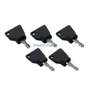 5 PCS Ignition Key 701/45501 for JCB Backhoe Loader 1CX 2CX 2CXL 3C 4C Excavator JS130 JS160 JS200 JZ70 — 2