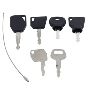 6 Pcs Ignition Keys for JCB New Holland Terex Ford CASE Heavy Equipment — 5