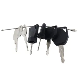 6 Pcs Ignition Keys for JCB New Holland Terex Ford CASE Heavy Equipment — 3