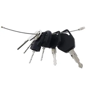 6 Pcs Ignition Keys for JCB New Holland Terex Ford CASE Heavy Equipment — 4