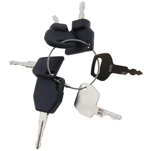 6 Pcs Ignition Keys for JCB New Holland Terex Ford CASE Heavy Equipment — 2