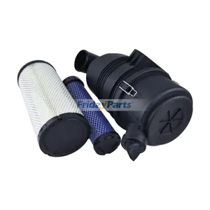 Air Cleaner Assembly With Inner and Outer Filters 7010245 for Bobcat Excavator E45 E50 E55 E42 — 4