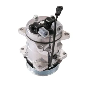 SD5H11 A/C Compressor 7023580 for Bobcat Loader S630 S650 S750 T630 T650 — 5