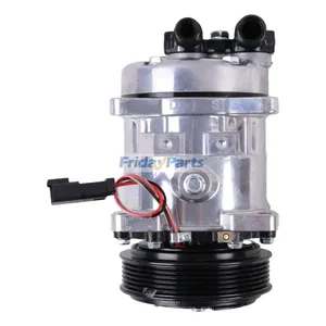 SD5H11 A/C Compressor 7023580 for Bobcat Loader S630 S650 S750 T630 T650 — 8