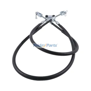 Brake Cable Set With Pins & Clips 70273-G03 70716-G03 70969-G03 for E-Z-GO Golf Cart TXT Medalist 1994-2010 Gas And Electric — 3