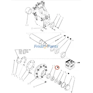 Bearing Cup 9840429 HM212011-20024 for CASE Tractor 706 756 806 826 MAGNUM 235 380 Motor Grader 845 865 — 2