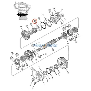 Bearing Cup 9840429 HM212011-20024 for New Holland Tractor T8.300 T8.435 9280 9880 8670 8970 Combine TR85 TR95 — 2