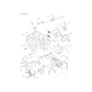 AGCO O Ring Pump Cover Reliable OEM Seal for Massey Ferguson | 70923558
