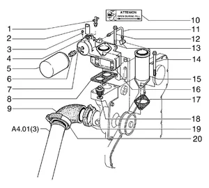 Water filter / Filtre à liquide de refroidissement — 3