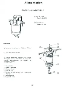 Diesel filter / Filtre à carburant séparateur eau/gasoil Delphi HDF296 — 4