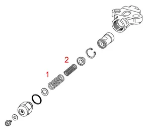 Lucas CAV DPA and DPS advance housing internal circlip — 3