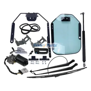 Front Door Glass Kit 7120402 7120401 7281063 for Bobcat Loader S450 S510 S550 S630 S530 T650 T740 T750