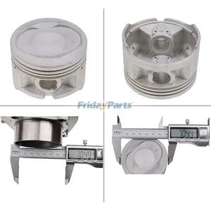 71mm 249cc Big Bore Cylinder Piston Gasket Kit for Yamaha Motor 4 YFM225 YFM250 1984-2009 — 4