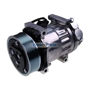 SD7H15 A/C Compressor 320/08562 7232/42840 for JCB Backhoe Loader 2CX 3CX 4CX 2CXSL 2CXL