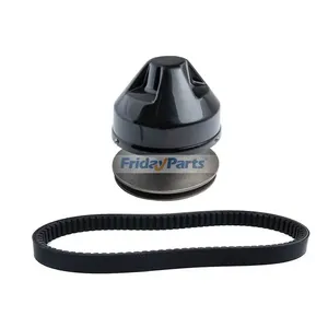 Primary Drive Clutch & Belt 23817-G1 72054-G01 for E-Z-GO 2 Cycle Golf Cart 1989-1994