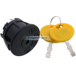 Ignition Switch Key 725-04659 925-04659 for Cub Cadet Zero Turn Ariens Gravely Bad Boy Dixie Chopper Troy-Bilt John Deere Tractor — 3