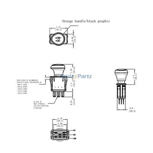 PTO Switch 925-1752 725-1752 925-3233A 925-3233 725-3233 725-3233A for MTD Cub Cadet White Outdoor Troy-Bilt Craftsman Yard Machines Tractor Mower — 8