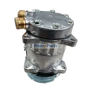 SD7H15HD A/C Compressor 72504984 for CASE IH JX55 JX60 JX65 JX70 New Holland TD60D TD70D TD75D TD80D TD90D TD95D TL100 Tractor — 5