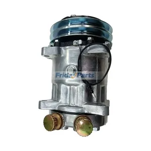 SD7H15HD A/C Compressor 72504984 for CASE IH JX55 JX60 JX65 JX70 New Holland TD60D TD70D TD75D TD80D TD90D TD95D TL100 Tractor — 3