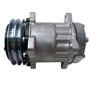SD7H15HD A/C Compressor 72504984 for CASE IH JX55 JX60 JX65 JX70 New Holland TD60D TD70D TD75D TD80D TD90D TD95D TL100 Tractor — 3