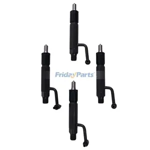 4Pcs Fuel Injector 729645-53100 for Komatsu Engine 4D88E-5 Excavator PC45R-8 Skid Steer Loader SK714-5 SK815-5 — 3