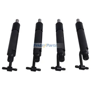 4Pcs Fuel Injector 729645-53100 for Komatsu Engine 4D88E-5 Excavator PC45R-8 Skid Steer Loader SK714-5 SK815-5 — 2