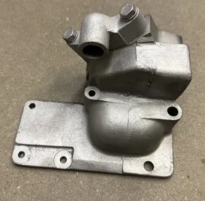 Used Thermostat Body / Lower Thermostat Housing & Thermostat Bypass Coolant Pipe