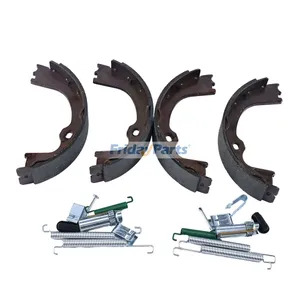 4 Pieces Emergency Parking Brake Shoe & Springs Kit 7329K for RAM Pick Up 1500 2008-2018 — 2