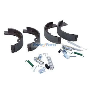 4 Pieces Emergency Parking Brake Shoe & Springs Kit 7329K for RAM Pick Up 1500 2008-2018