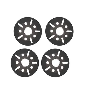 4 Pieces Brake Disk 7332 0209 for Ford 550 555 New Holland B100B B100BLR Caterpillar CAT 426 426B Fiat Kobelco FB100.2