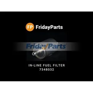 In-line Fuel Filter 7348032 for Bobcat Loader S76 T76 — 12