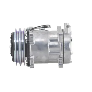 12V 2PK 125mm Aftermarket Sanden SD709 A/C Compressor 7409 — 4