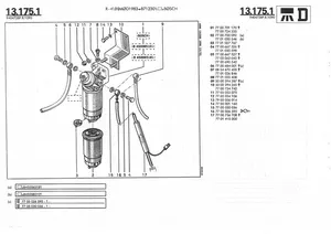 Fuel Filter / Filtre gazole Renault — 2