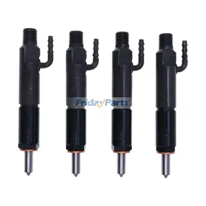 4 Pieces Fuel Injector 751-19700 for Lister Petter Onan LPW LPW2 LPW3 LPW4