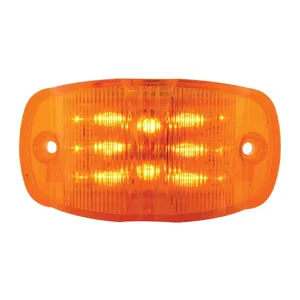75160 RECT. AMBER/AMBER WIDE ANGLE 14 LED LIGHT, HIGH/LOW 3 WIRES