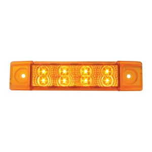 76270 Spyder Series Rectangular LED Light Amber/Amber