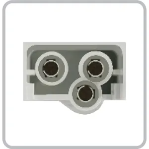 #76845 Mega 10 Plus Series 4" LED Light, Amber/Clear — 2