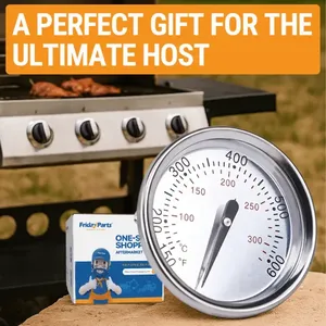 Accurate Grill Thermometer for Weber Charcoal Spirit I & II 200 and 300 Series, 60540 Temperature Gauge for Smoker Wood Charcoal Pit 1.81" Diameter Thermostat Replacement — 5
