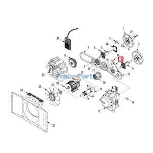 Belt 78-1690 for Thermo King Transport Refrigeration T-1000R — 4