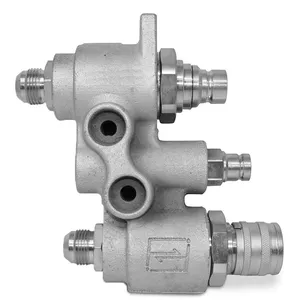 48mm 4BD4FH Hydraulic Coupler Block 7246783 for Bobcat Skid Steer Loader S175 S205 S250 T250 — 2