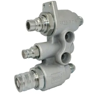 48mm 4BD4FH Hydraulic Coupler Block 7246783 for Bobcat Skid Steer Loader S175 S205 S250 T250 — 3