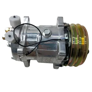 12V SD508 A/C Compressor 7807944 for CASE 8820 8830 8840 Deutz Allis 7085 7110 7120 7145 — 6