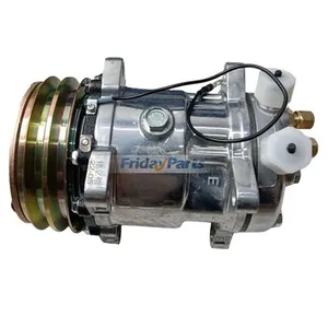 12V SD508 A/C Compressor 7807944 for CASE 8820 8830 8840 Deutz Allis 7085 7110 7120 7145 — 2
