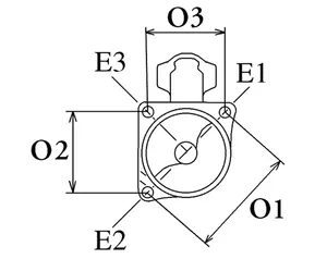 Starter motor / Démarreur 12V 4,2kW Perkins — 5